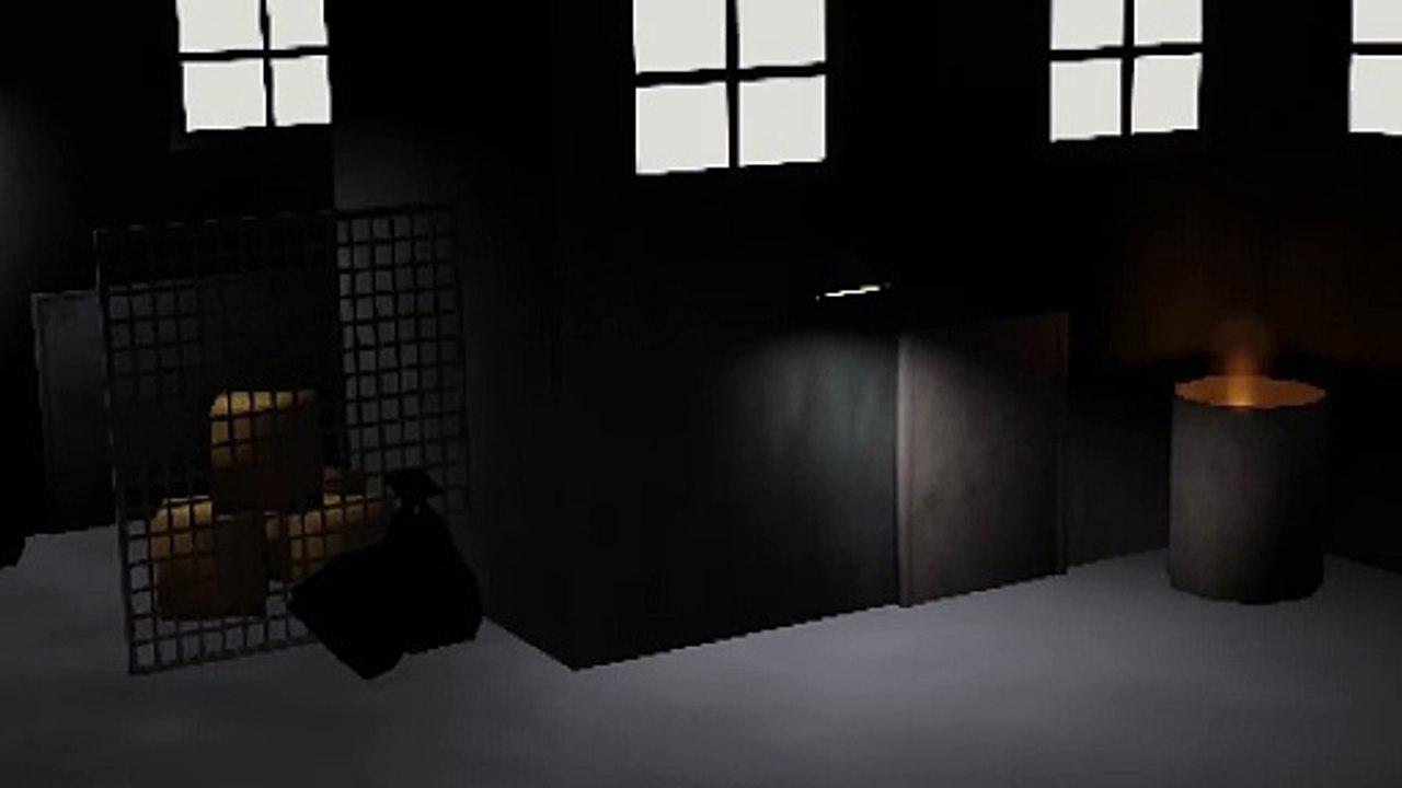 Animação Blender 3D | Cenário com Gráficos de PS1 | Animation in Blender 3D