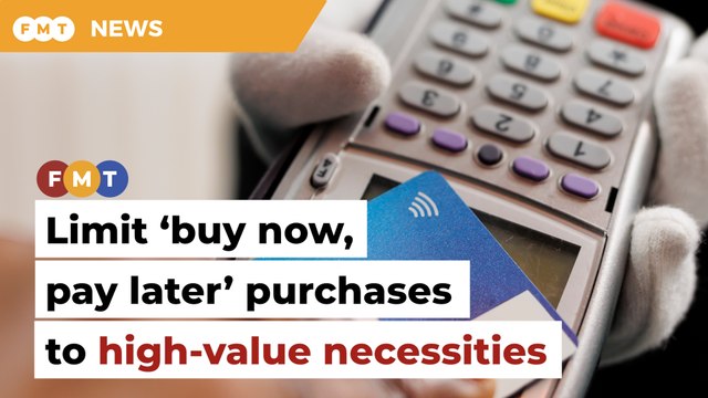 Limit ‘buy now, pay later’ purchases to high-value necessities, says expert