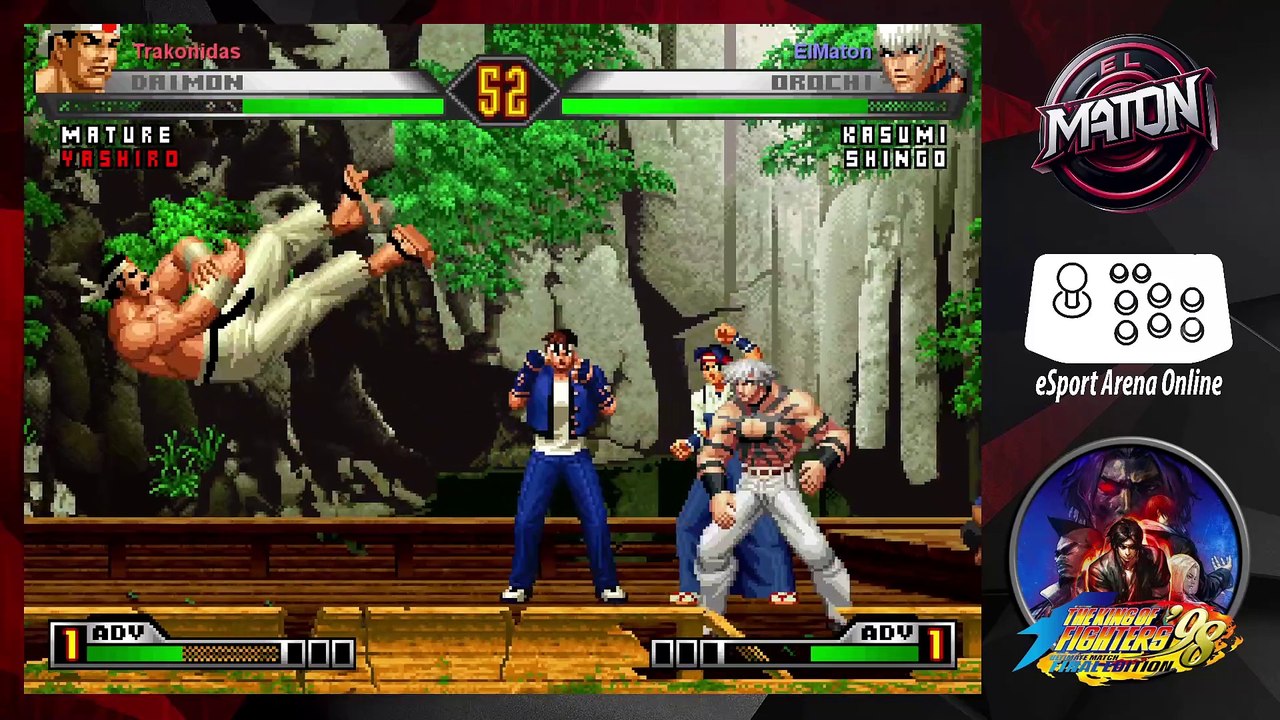 The King of Fighters '98UM • Luchas en linea • "Trakonidas" vs "ElMaton" • 2025/02/17 • #casualplay
