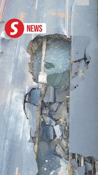 Massive sinkhole prompts evacuations in English village