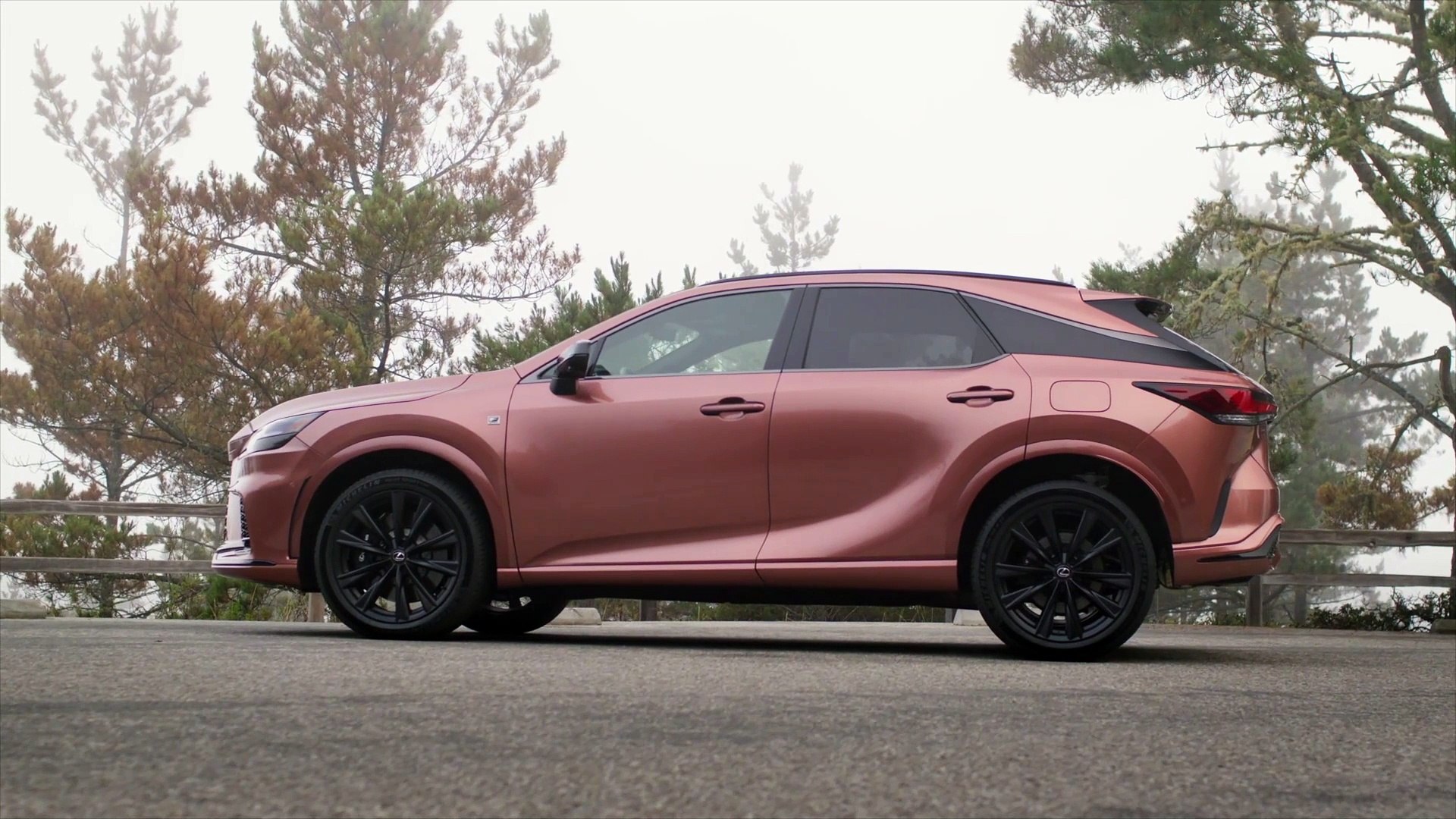 2025 Lexus RX 500h FSPORT Performance AWD Copper Exterior Design