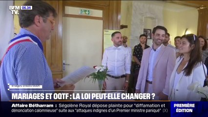 Une proposition de loi d'un sénateur vise à interdire un mariage en France quand l'un des futurs époux est soumis à une OQTF