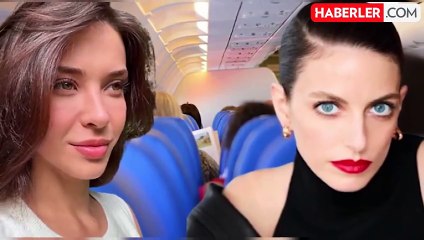 Devrim Özkan ve Bige Önal'in bindiği uçağa yıldırım çarptı