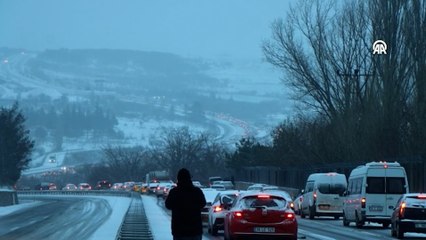 Kırklareli'nde yoğun kar yağışı: 10 santimetreye yaklaştı