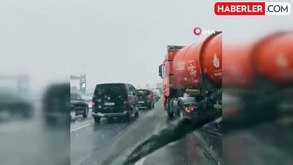 İstanbul'da Beklenen Kar Yağışı Başladı