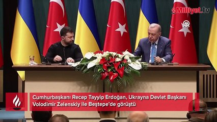 Dünya basını Erdoğan-Zelenskiy görüşmesini böyle gördü: 'Erdoğan yağmurdan koruyor'