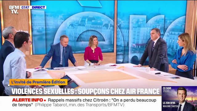 Soupçons de violences sexuelles chez Air France: Les faits semblent particulièrement graves s'ils sont avérés , réagit le ministre des Transports Philippe Tabarot