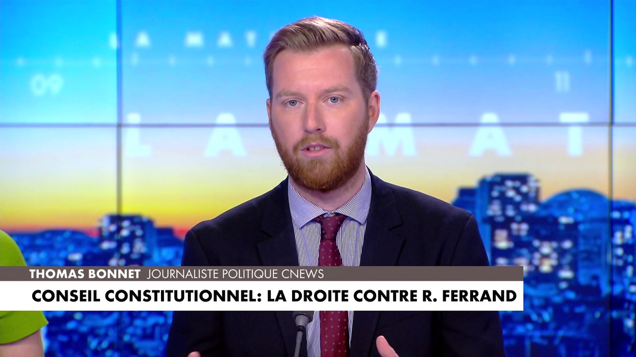 L'édito de Thomas Bonnet : «Conseil constitutionnel : la droite contre ...