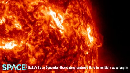 Time-Lapse Of Sun Erupting With Long-Duration X1.6-Class Solar Flare