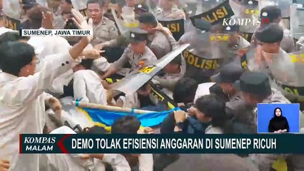 Demonstrasi di Sumenep Ricuh, Mahasiswa Tuntut Pencabutan Inpres Nomor 1 Tahun 2025