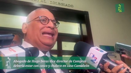 Abogado de Hugo Beras dice director de Compras  debería estar con casco y chaleco en caso Camaleón