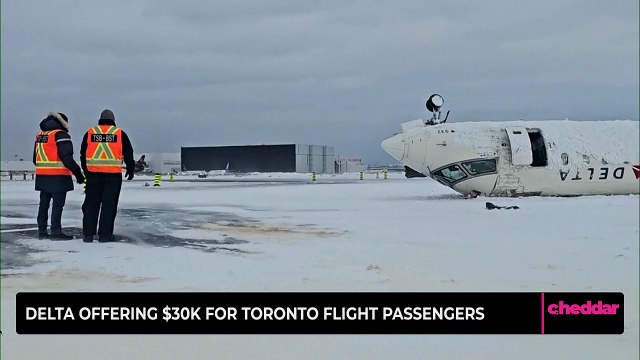 Delta Offering $30K For Toronto Flight Passengers