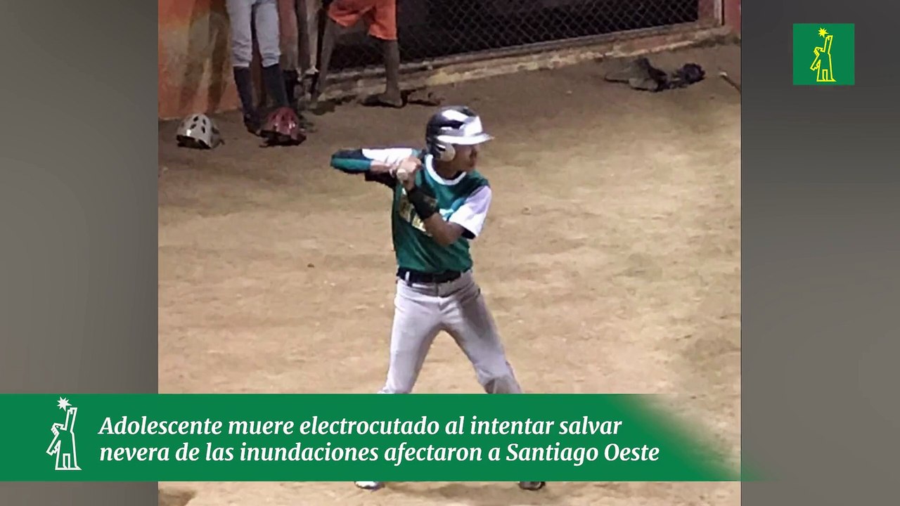 Adolescente muere electrocutado al intentar salvar nevera de las inundaciones afectaron a Santiago Oeste