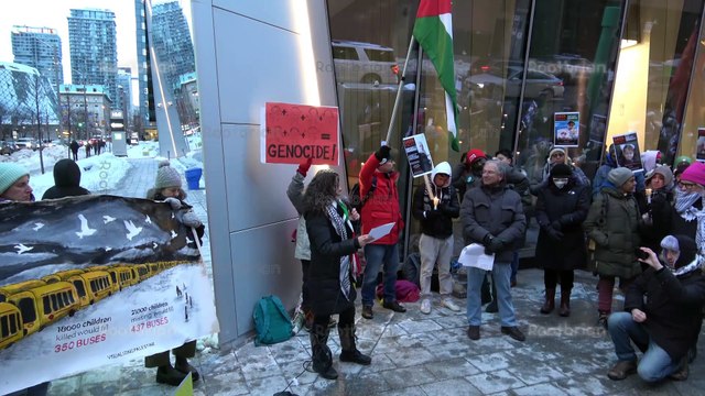 Vigil: For all the students & Education Workers Killed in Gaza - Ontario Teacher Pension Plan - 160 Front Street West at Simcoe