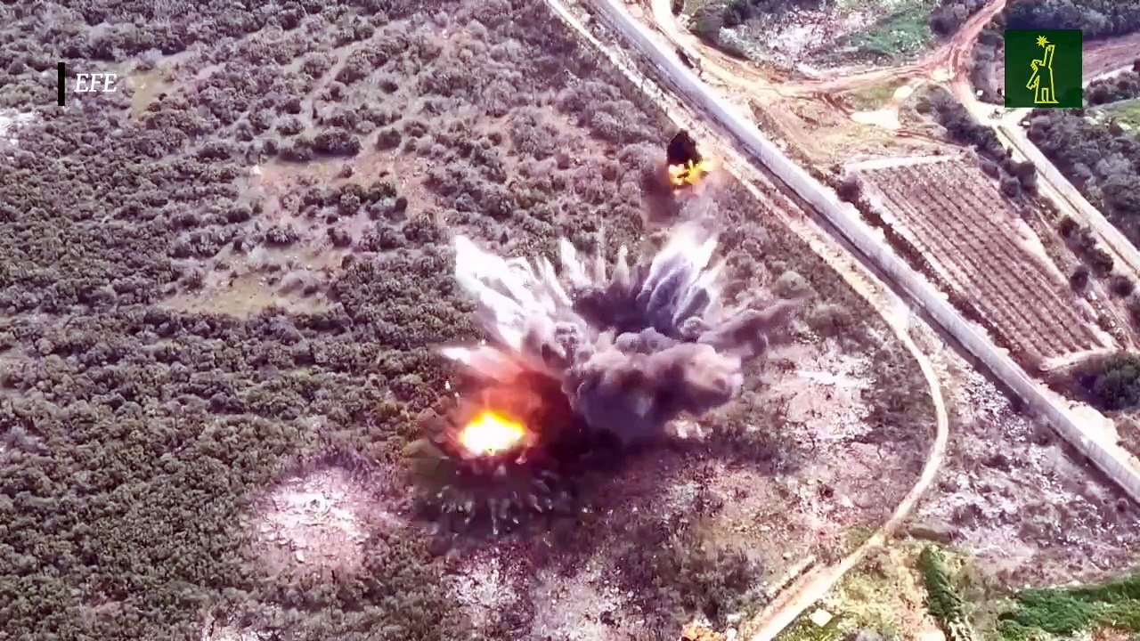 Israel entra en territorio libanés y Hizbulá responde con cohetes hacia territorio israelí