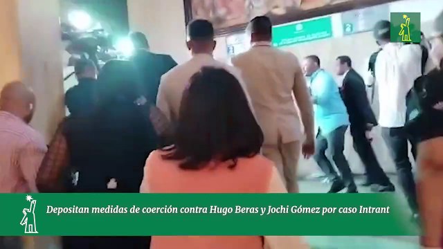 Depositan medidas de coerción contra Hugo Beras y Jochi Gómez por caso Intrant