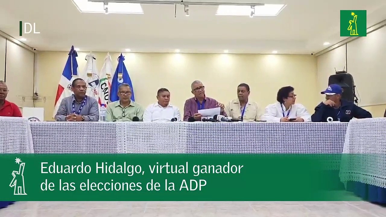Eduardo Hidalgo, virtual ganador de las elecciones de la ADP.mp4