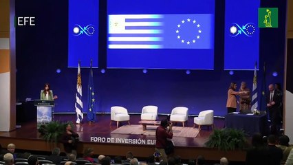 Uruguay y la UE firman un acuerdo de 2 millones de euros para el hidrógeno verde.mp4