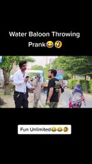 Funny Clips Pranks Unlimited Water Balloon Throw