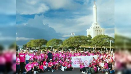 Prevención del cáncer de mama: Marcha Solidaria en RD