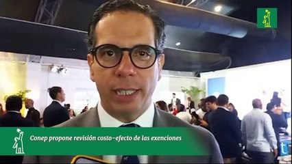 Conep propone revisión costo-efecto de las exenciones