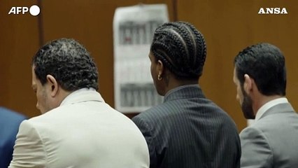 Los Angeles, assolto il rapper statunitense A$AP Rocky