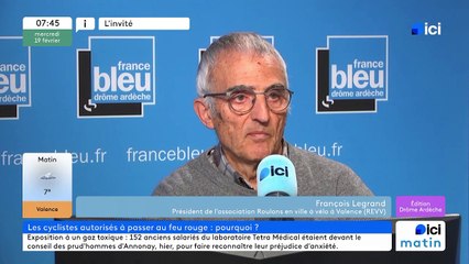 François Legrand, président de Revv à Valence (Roulons en ville à vélo)