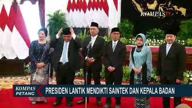 Keterangan Brian Yuliarto Usai Dilantik Prabowo Jadi Mendikti Saintek Gantikan Satryo Brodjonegoro