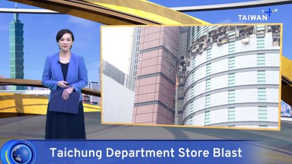 Structural Damage Discovered in Taichung Shopping Mall After Explosion
