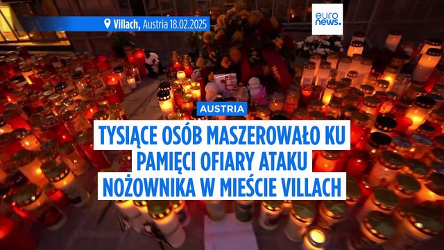 Austria: Tysiące osób w marszu pamięci w Villach po ataku nożownika