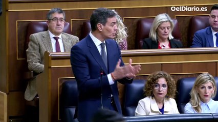Sánchez, a Feijóo: “Boicotean la ley de vivienda, solamente están pendientes de un ático en Chamberí y un chalé en Moaña con acceso a la playa”