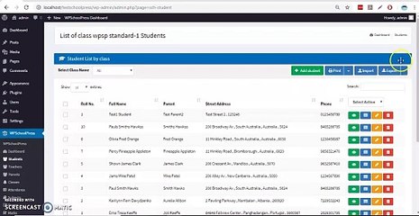 How to import students to WPSchoolPress I School Management SYstem