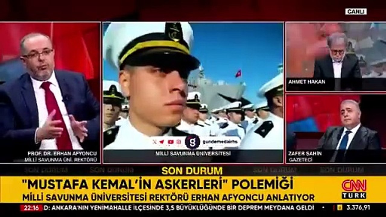 Rektör Erhan Afyoncu öyle bir hatırlatmada bulundu ki… ‘Disiplinsiz teğmenler’ için tepinen vesayetçilere cevap