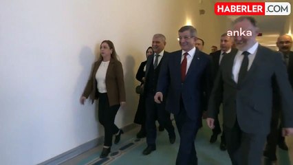 Ahmet Davutoğlu'ndan Tuncer Bakırhan'a Taziye Ziyareti