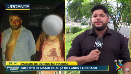 Confira o estado de saúde da suspeita de ter assassinado criança de 2 anos em Tabira, após linchamento