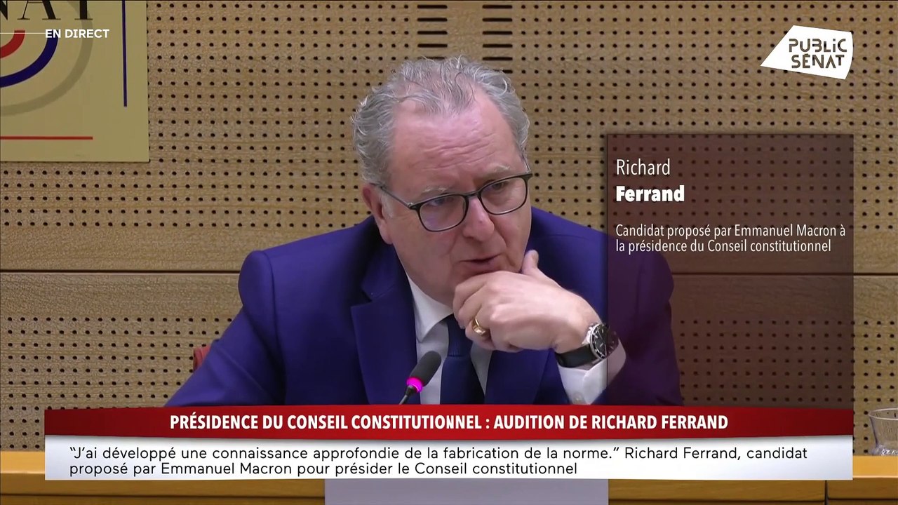 "Le débat sur les critères de choix des membres est aussi ancien que le Conseil constitutionnel"