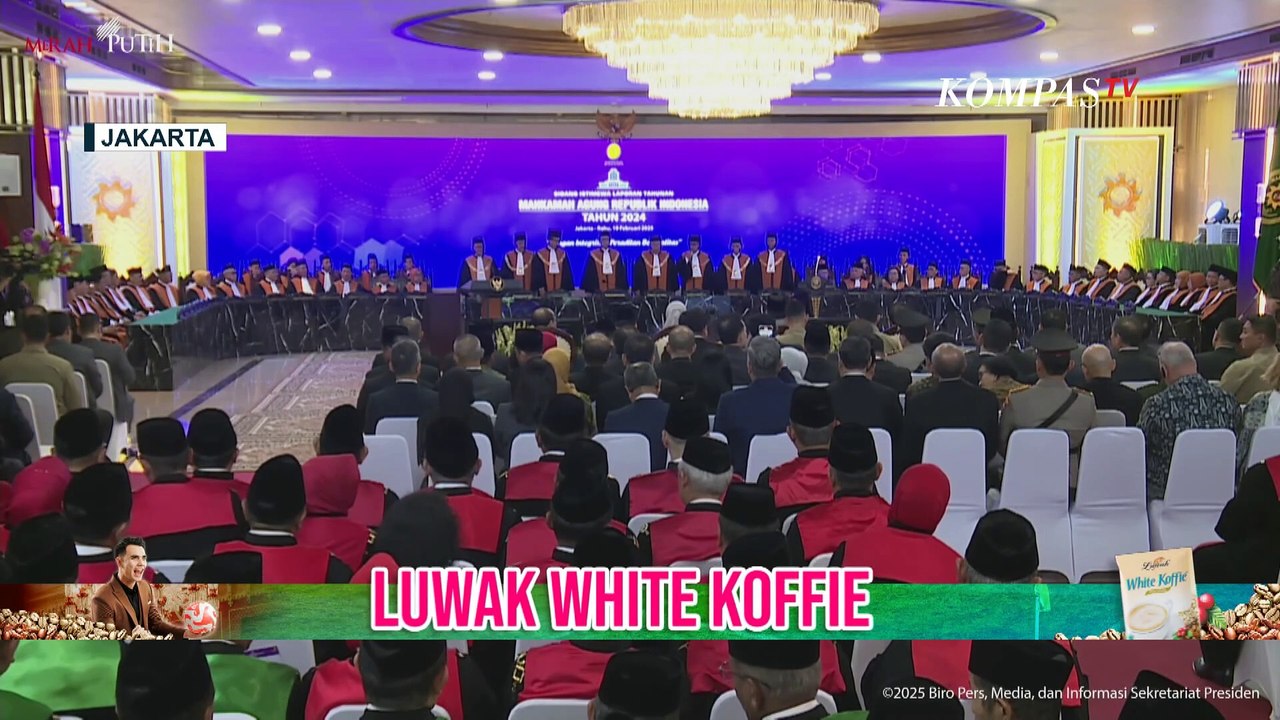 Momen Presiden Prabowo Beri Hormat ke Hakim Agung & Apresiasi Kinerja Hakim