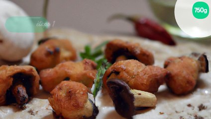 Beignets de cèpes maison