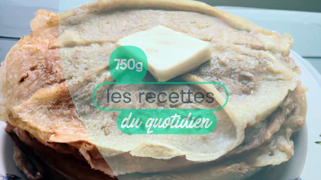 Pâte à crêpes au lait et beurre