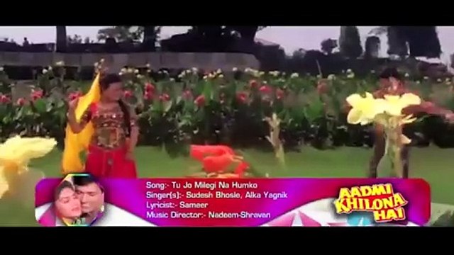 Tu Jo Milegi Na / Aadmi Khilona Hai 1993 / Sudesh Bhosle, Alka Yagnik
