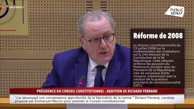 Candidature de Richard Ferrand au Cnseil constitutionnel: « J’ai toujours été un homme libre »