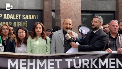 Antep'te hukuk örgütlerinden Başpınar işçileri ve Mehmet Türkmen'e destek