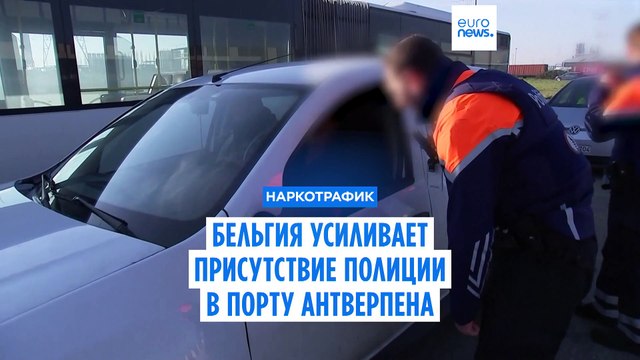 Наркотрафик: Бельгия усиливает присутствие полиции в порту Антверпена