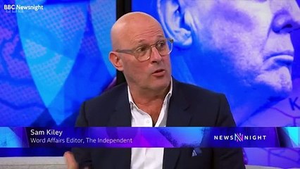 Delusional of Trump to say Ukraine led by authoritarian regime, Sam Kiley tells Newsnight