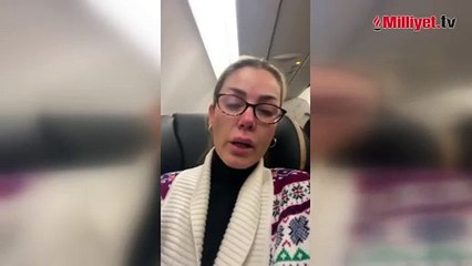 Petek Dinçöz acı haberi verdi! Uçakta gözyaşlarına boğuldu