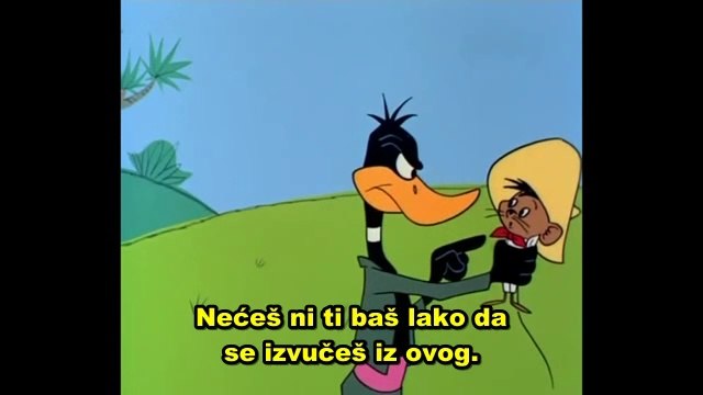 Daffy Duck – Assault and Peppered - Serbian translation