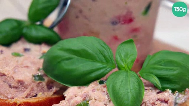 Rillettes de Thon au basilic frais