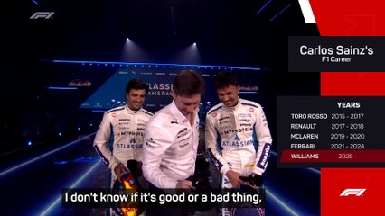 Sainz enjoying life in Williams blue