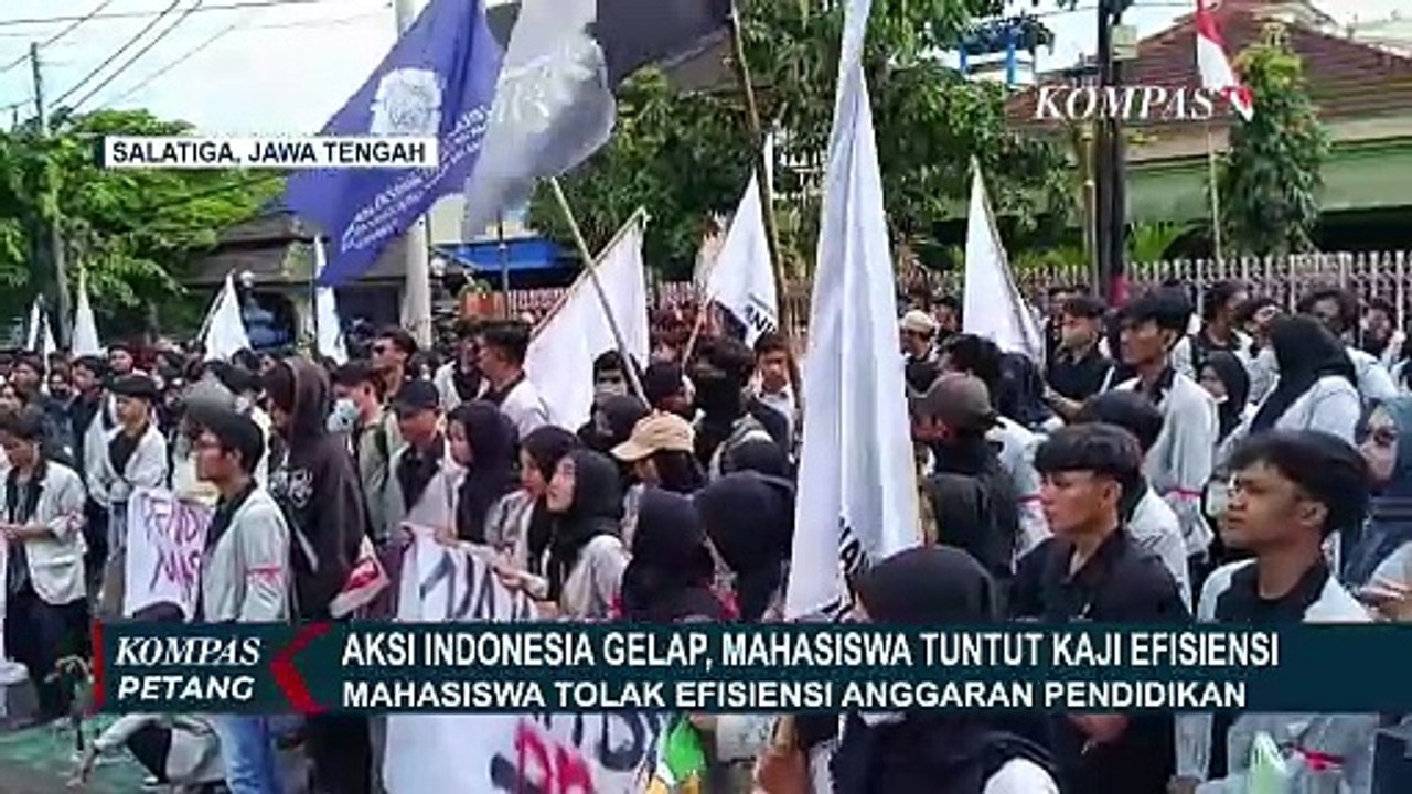 Deretan Aksi Demo Mahasiswa di Makassar-NTT Tolak Efisiensi Anggaran Pendidikan Presiden Prabowo