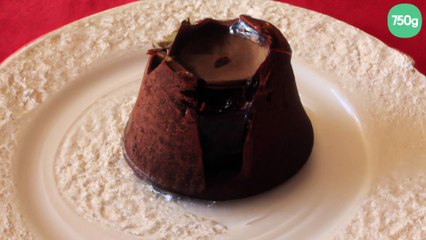 Fondant au chocolat  de grand-mère